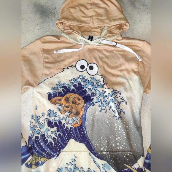 Cookie Monster Hoodie Woman's XS by shirtwascash - Picture 5 of 5